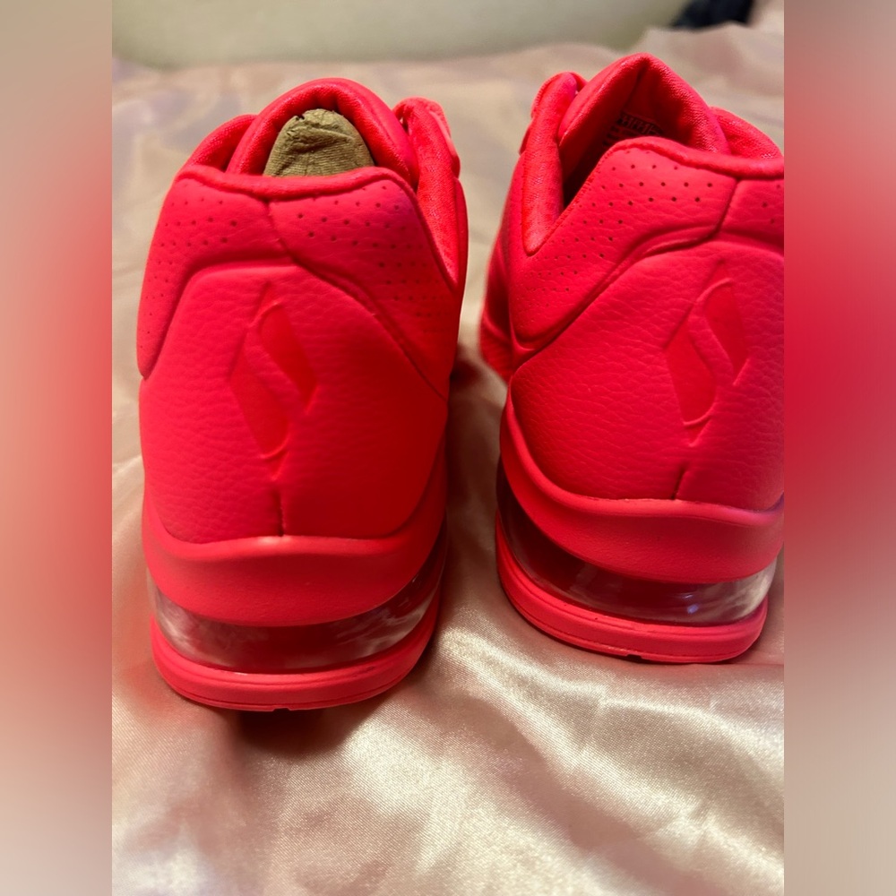 Skechers Kids' Vibrant Red Sneakers - Picture 7 of 8